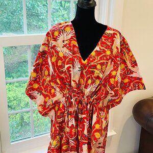 BRAND NEW Indian Rayon Cotton kaftan Rayon Kaftan Organic Kaftan Resort Kaftan